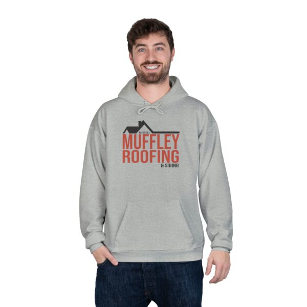 Muffley Roofing - Midweight Pullover Hoodie - Image 12