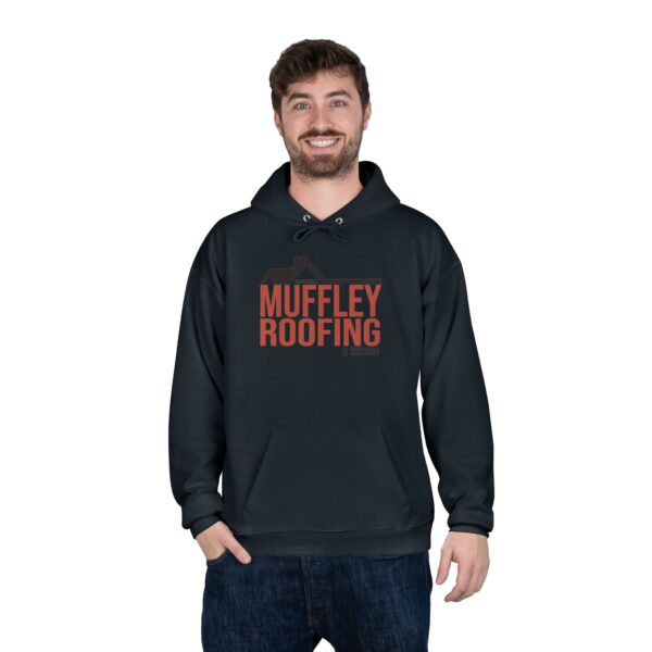 Muffley Roofing - Midweight Pullover Hoodie - Image 16