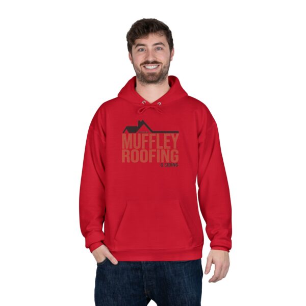 Muffley Roofing - Midweight Pullover Hoodie - Image 20