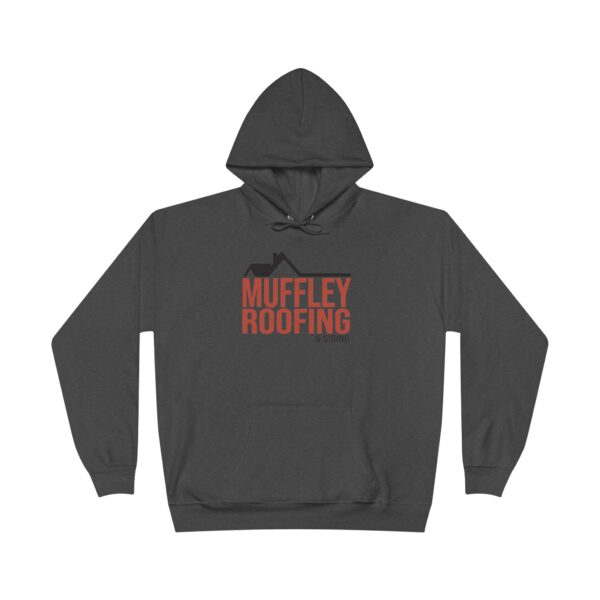 Muffley Roofing - Midweight Pullover Hoodie - Image 5