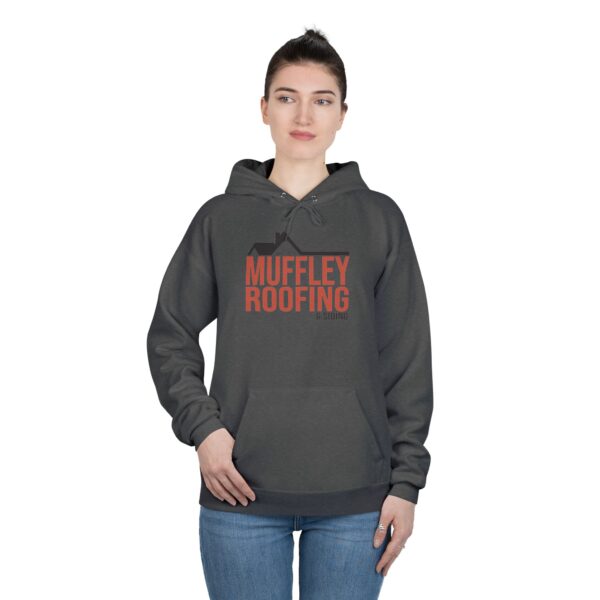 Muffley Roofing - Midweight Pullover Hoodie - Image 7