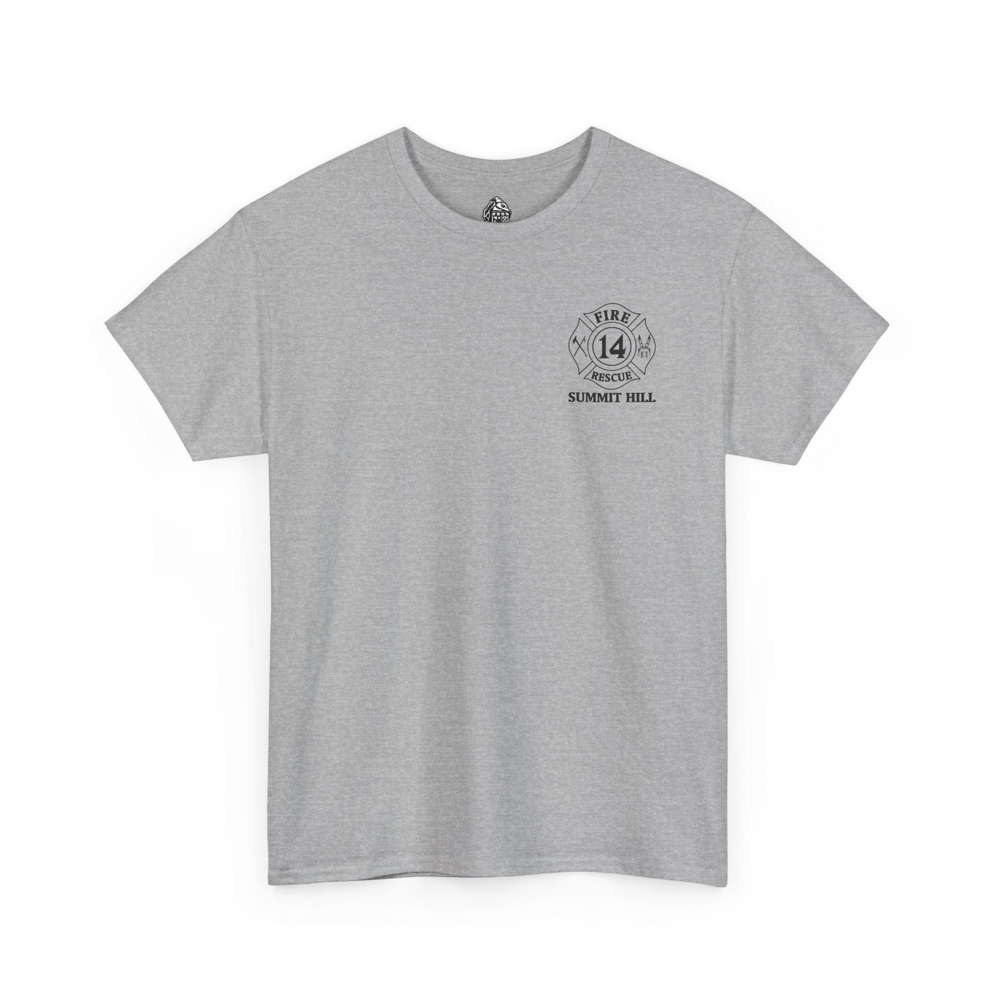 Diligence - Fire Rescue - Unisex Heavy Cotton Tee - Image 3